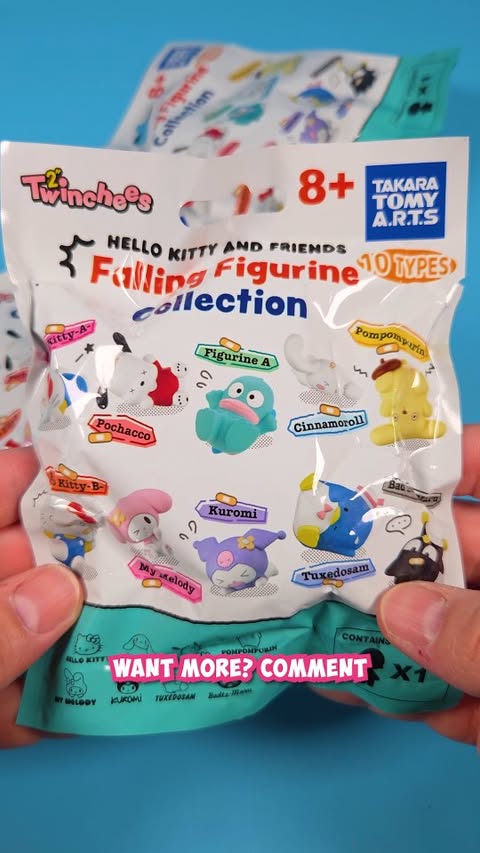 Instagram post by an influencer for TOMY Collectibles. Caption reads: [...] #kidult #asmrsatisfying @tomycollectibles.