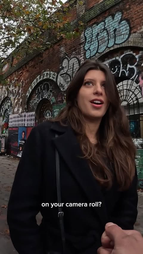 Instagram post by @thebritspot for Polaroid. Caption reads: [...] so attached to their phones. @polaroid are....