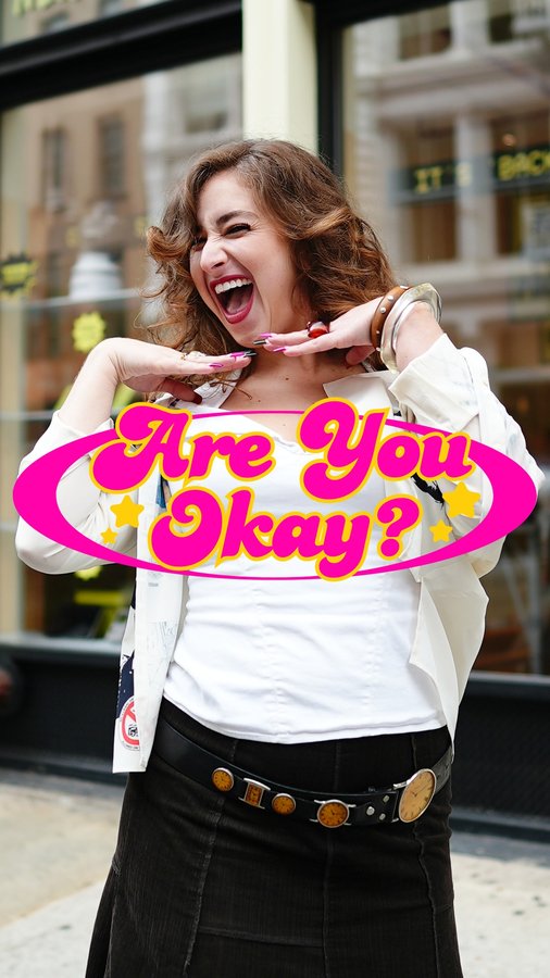 Instagram post by @rachelslakter for Back Market. Caption reads: reduce, reuse, go retro 💚....