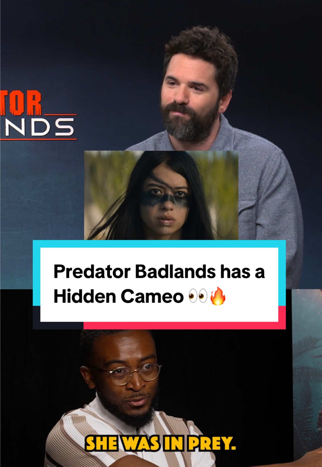 TikTok post by @theoriesbyt for 20th Century Studios. Caption reads: 👀Director confirmed it! Keep your eyes peeled for....