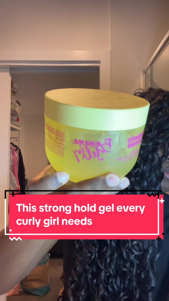TikTok post by @afroasiancurly for UMBERTO GIANNINI. Caption reads: [...] gel cast means longer lasting curls. This....