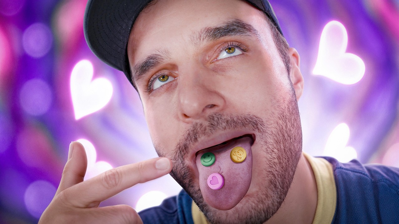 YouTube post by @DrNozman for Saily. Caption reads: The Scary Secret Behind MDMA!.