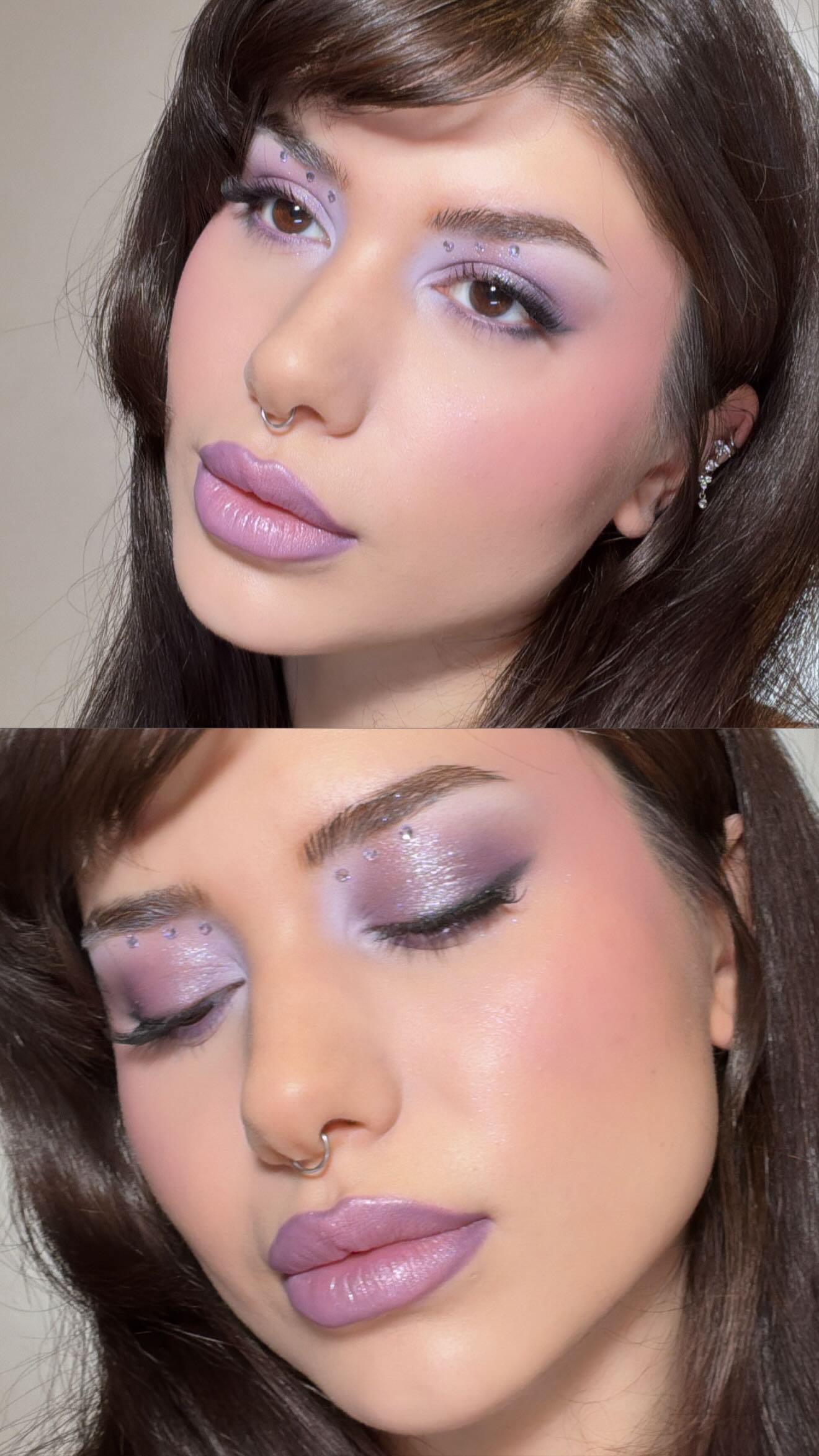 Instagram post by @seydaerdogan for Haus Labs. Caption reads: YANİ BAYILDIM🤍💜🖤
Danessa Myricks Beauty....