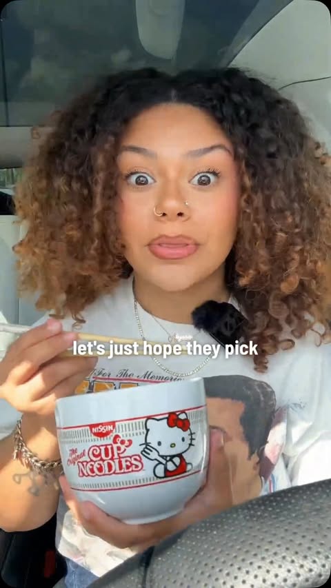 Instagram post by @meaningalyssa for Five Below. Caption reads: Can Five Below predict my perfect slime? 👀🫧 I....
