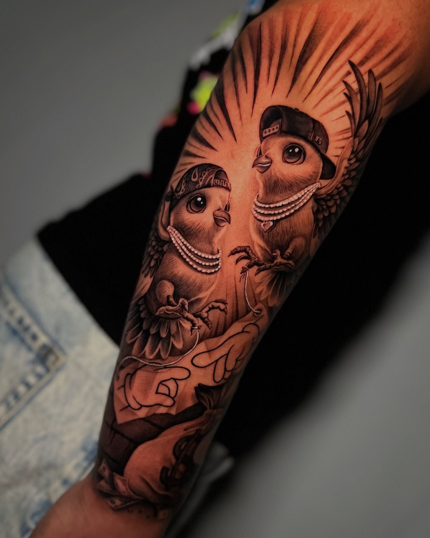 Instagram post by @aenrico.tattoo for Sullen Clothing. Caption reads: Un tatuaggio che mi viene chiesto molte volte,....