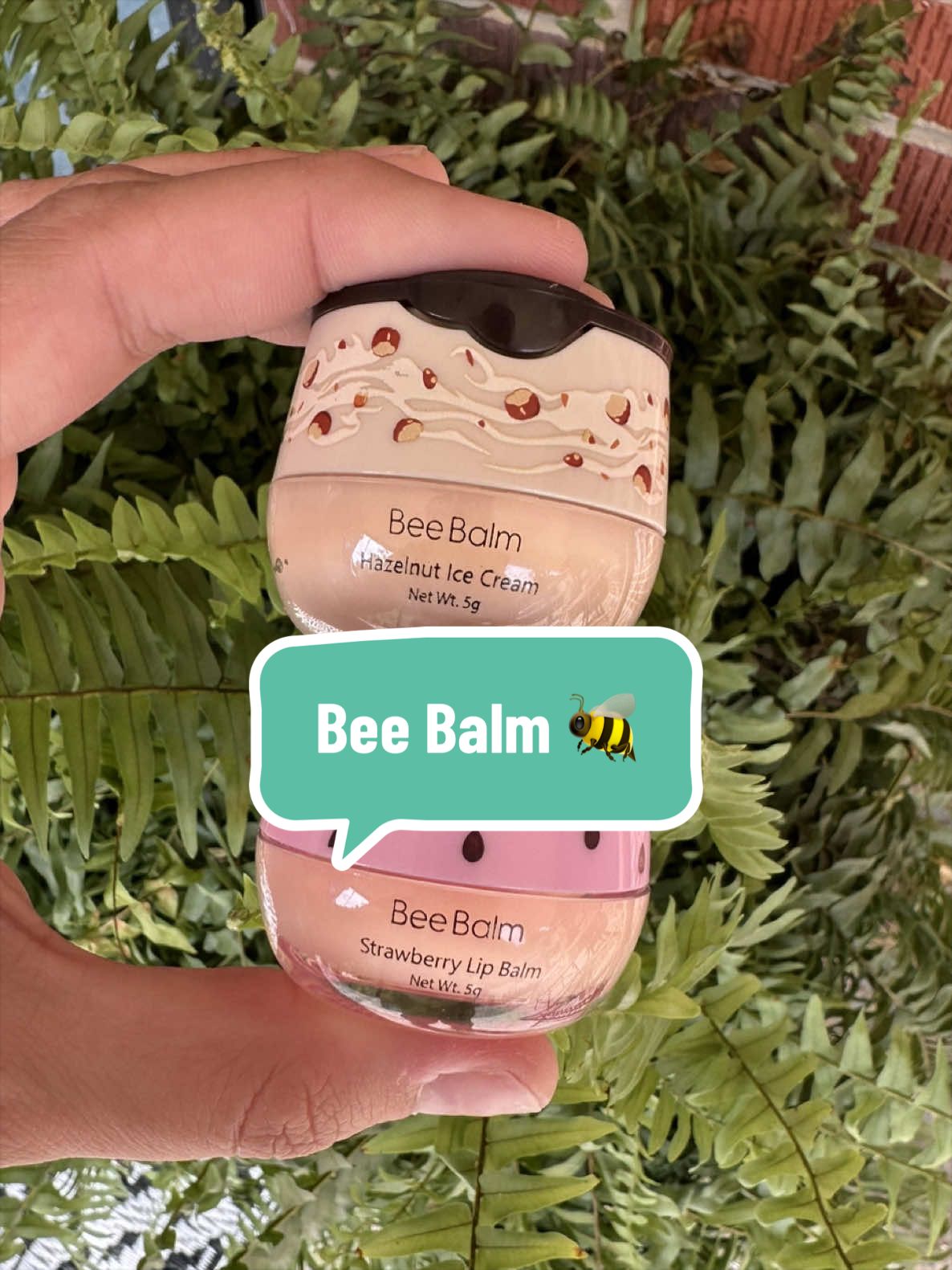 TikTok post by @babbling.brookie for My Bee Balm. Caption reads: [...] pleasing, definitely give @mybeebalm a try!....