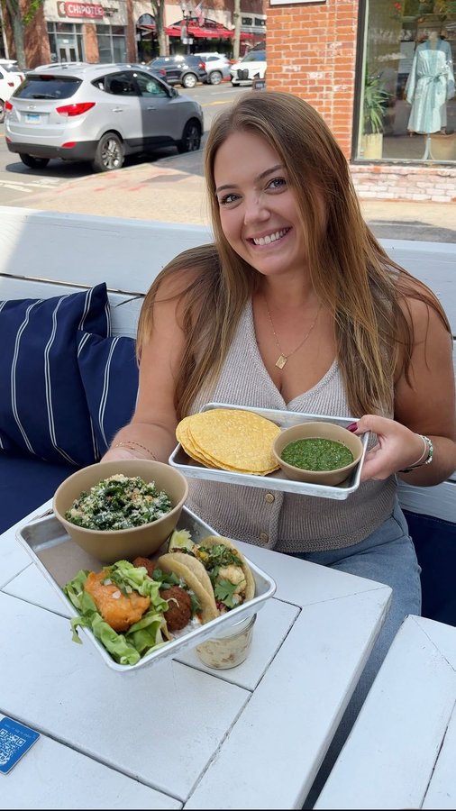 Instagram post by @connecticut_bucketlist for bartaco. Caption reads: How far can we stretch $25 at @bartacolife?? 👀🌮....