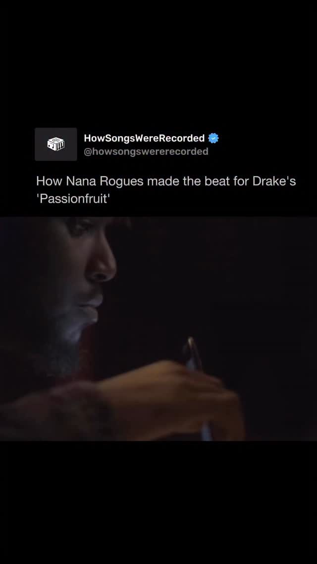 Instagram post by @howsongswererecorded for Genius. Caption reads: This beat is timeless 

Via @genius 

#drake #rap....