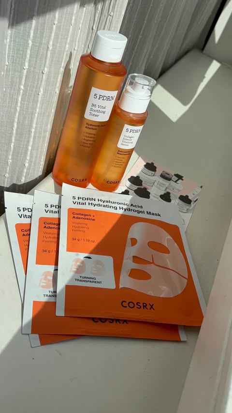 Instagram post by @larizazahu for COSRX. Caption reads: I've been testing these @cosrx products for....