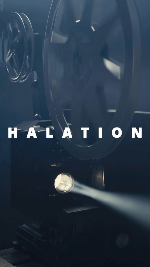 Instagram post by @alexcormier97 for FilmConvert. Caption reads: Have you tried out Halation for FilmConvert....