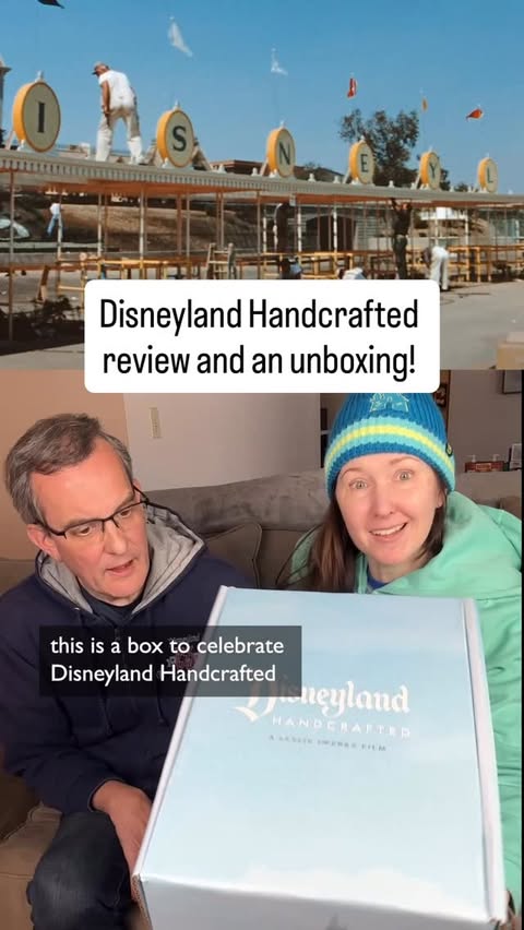Instagram post by @jen_markham for Disney Parks. Caption reads: As a huge #Disneyparks history nerd Jeremy could....