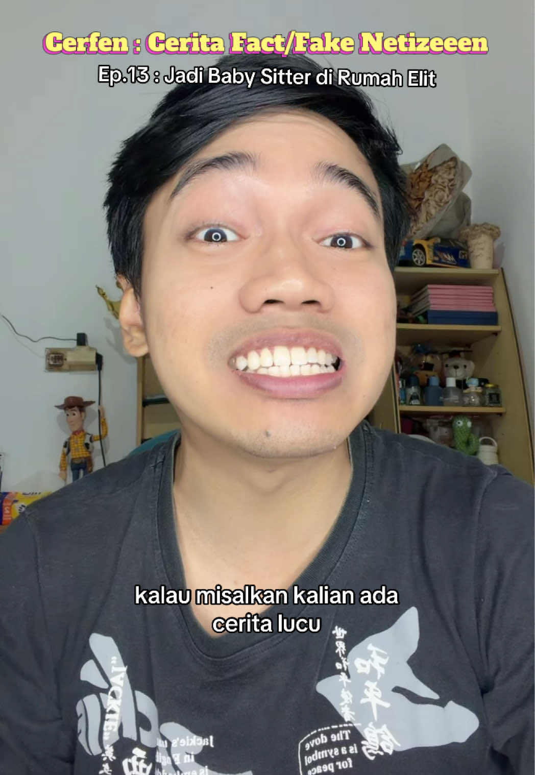 TikTok post by @satriaakbarnugroho for thinkyup.id. Caption reads: [...] Elit. Kode promo yup : YUPSATRIA....