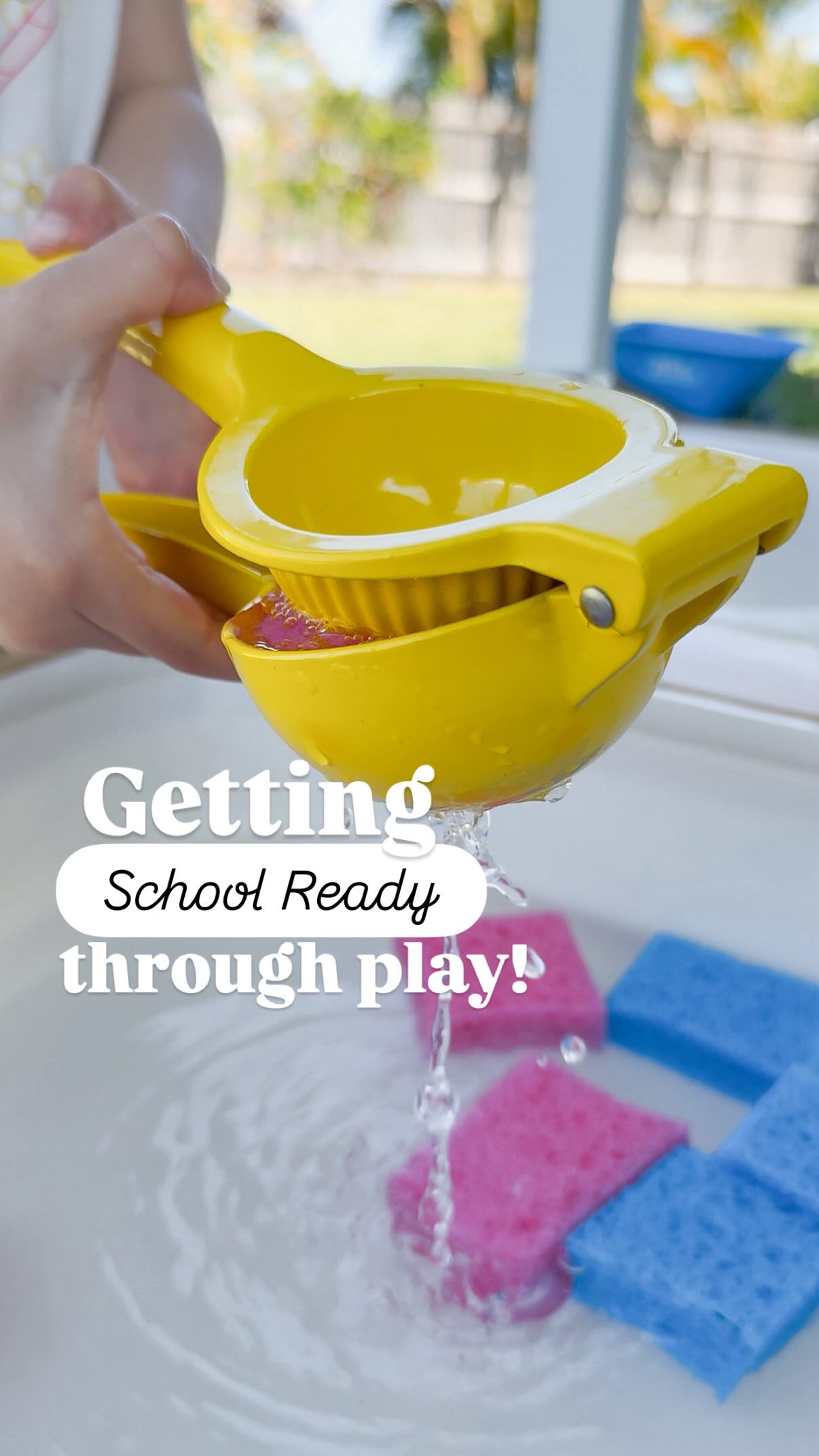 Instagram post by @beyondtheclassroomwithkayla for Readingeggs. Caption reads: Turns out school readiness looks a lot like....