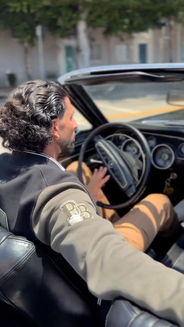 Instagram post by @gelbspan for Psycho Bunny. Caption reads: Drop 2 just landed 👀🍂 Bold florals, rich tones &....