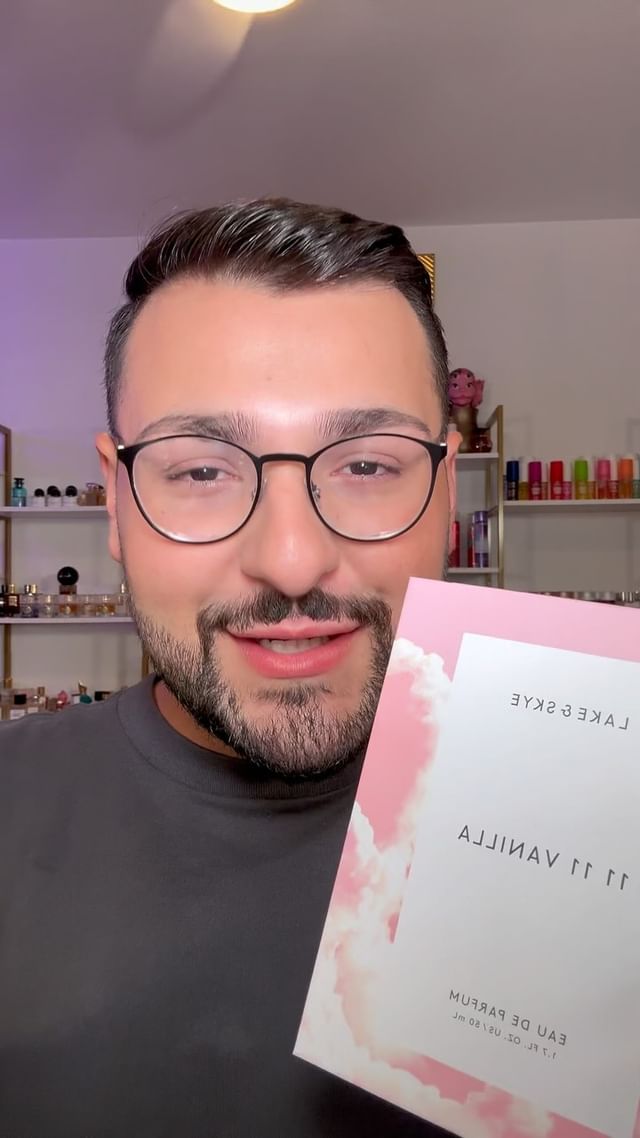 Instagram post by @paulreactss for Lake & Skye. Caption reads: So @lakeandskye came out with a vanilla version of....