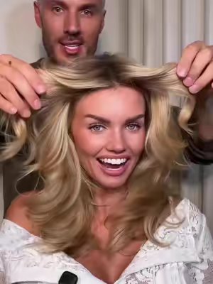 TikTok post by @chrisappletonhair for Color Wow Hair. Caption reads: [...] it comes to volume 💥 #colorwowxl @Color Wow....