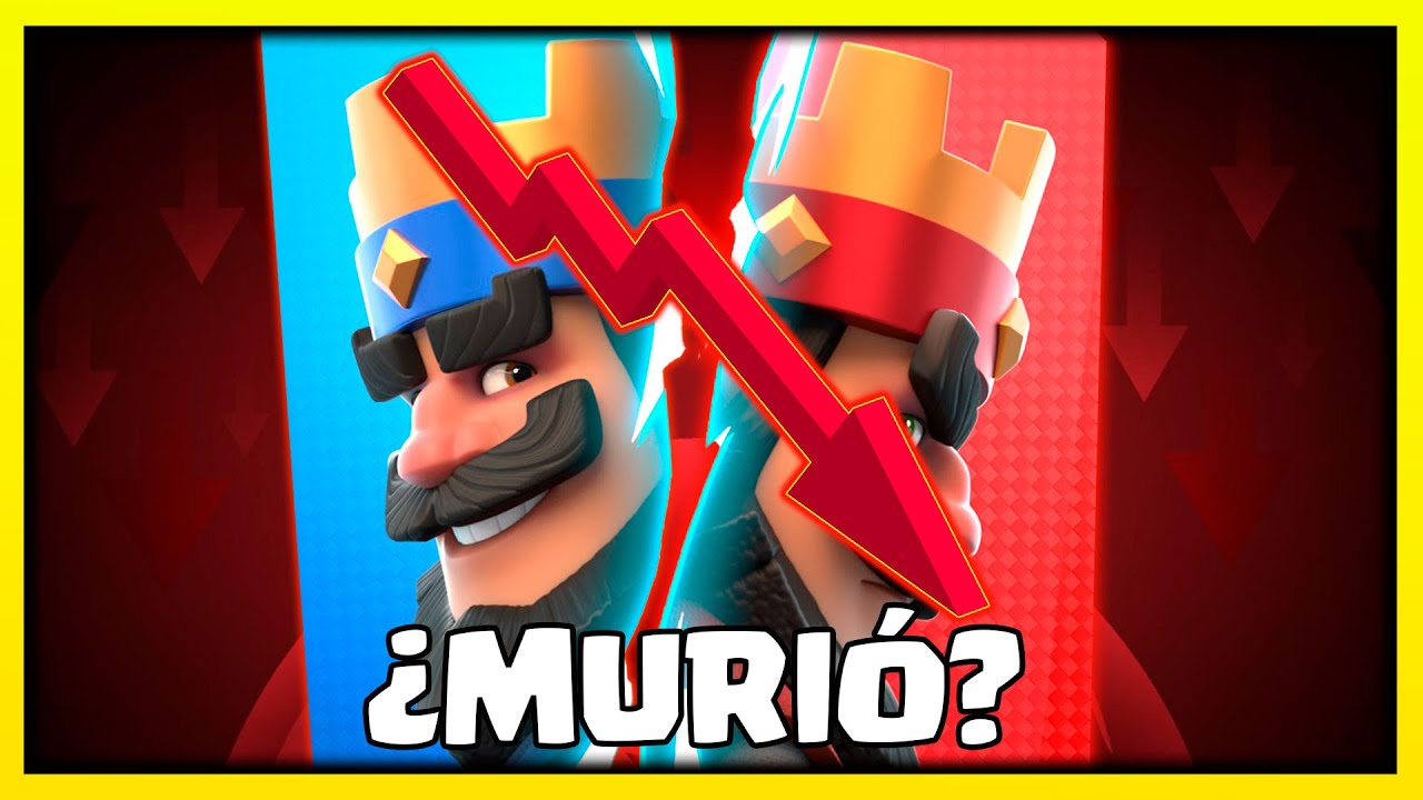 YouTube post by @Sergio1722yt for Supercell. Caption reads: IS THE END OF CLASH ROYALE REAL⁉️.