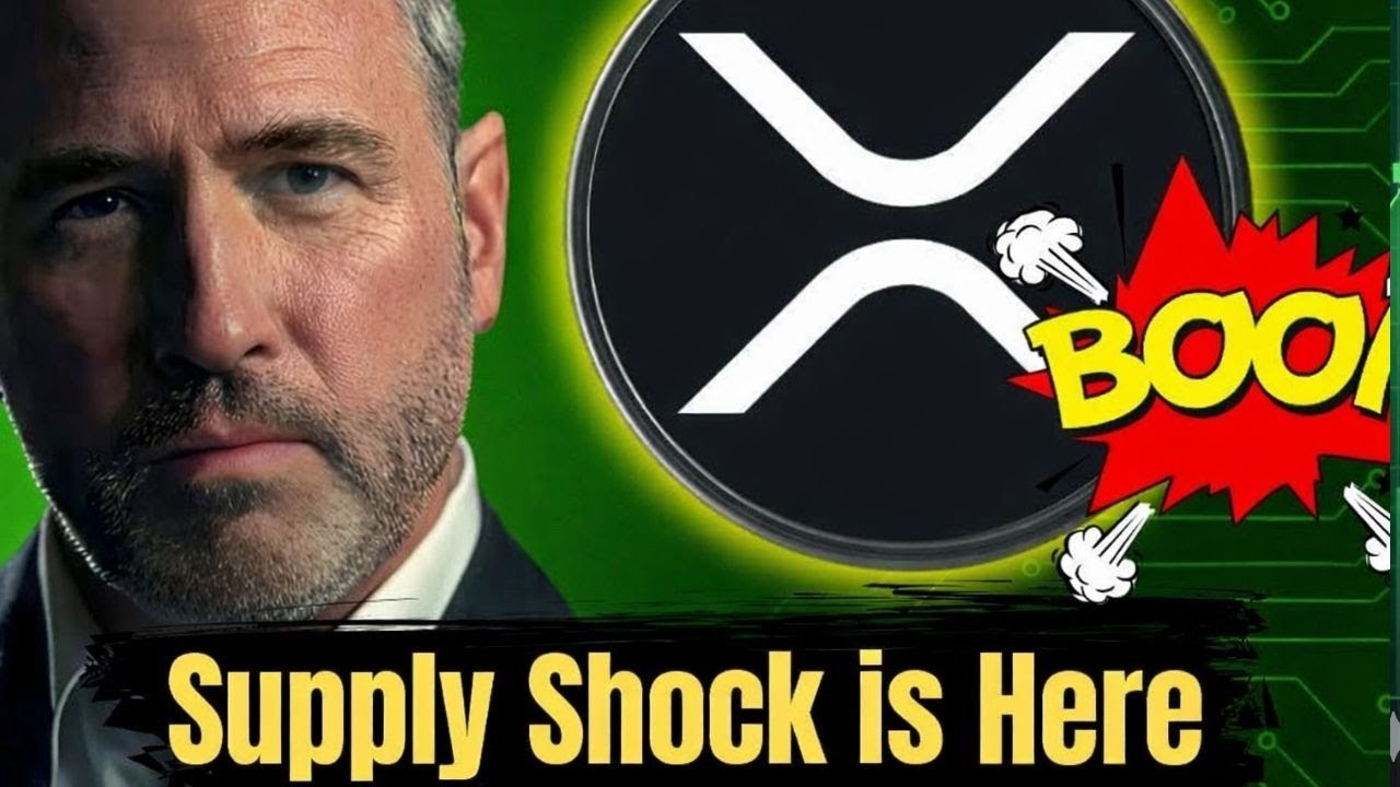 YouTube post by @jungleinc for Ledger. Caption reads: XRP Supply Shock Confirmed: Exchange Outflows &....