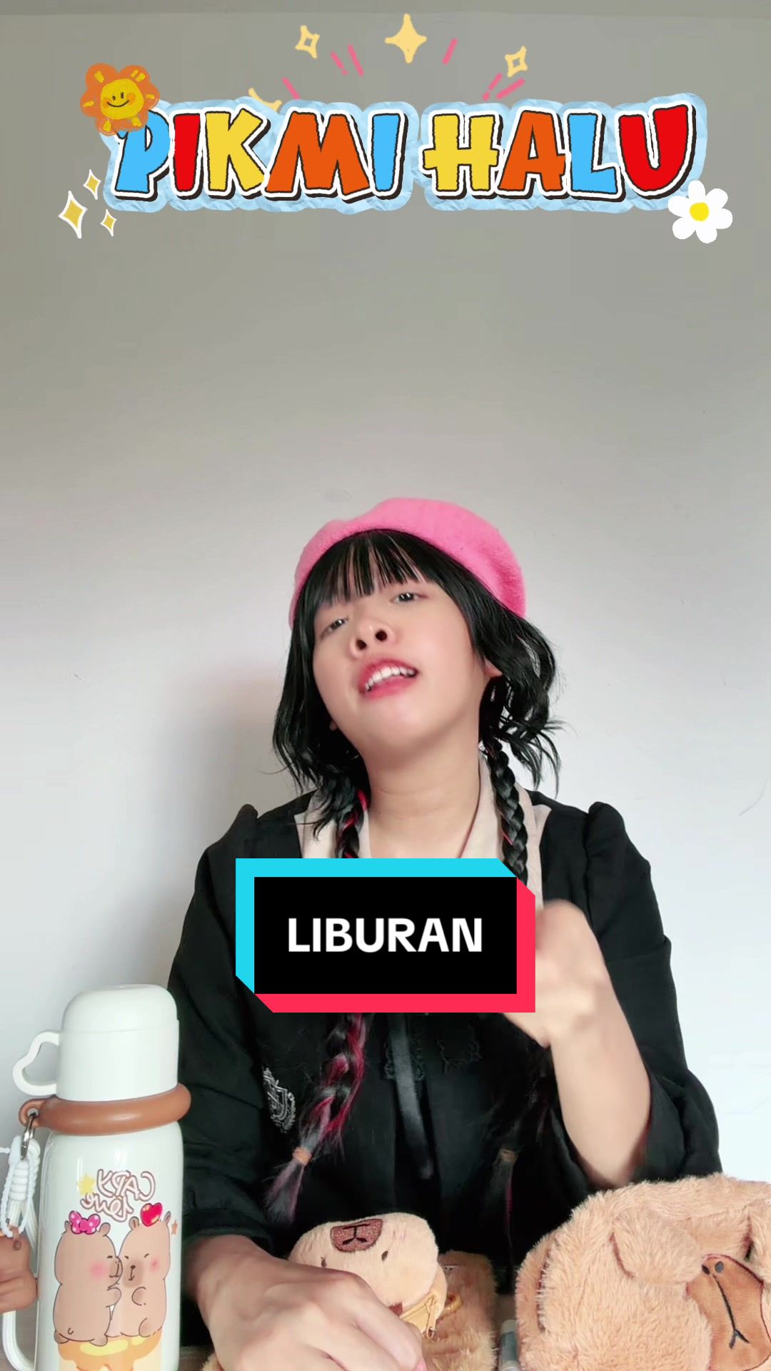TikTok post by @sansantiffabelle for AI Marvels. Caption reads: [...] KE NEGARA SALJU PADAHAL CUMA PAKE....