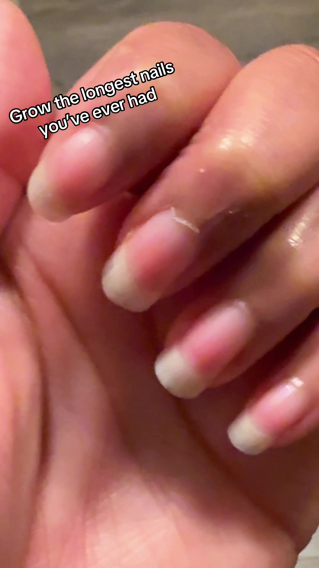 TikTok post by @semajinfocus for Brother Cosmetics. Caption reads: [...] strong, beautiful nails like mine? @Brother....