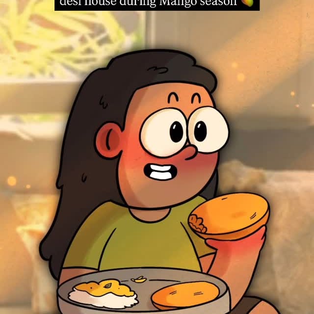 Instagram post by @_potatoface__ for bigbasket. Caption reads: [...] of this season yet? 🥹🥭
.
bigbasket is....