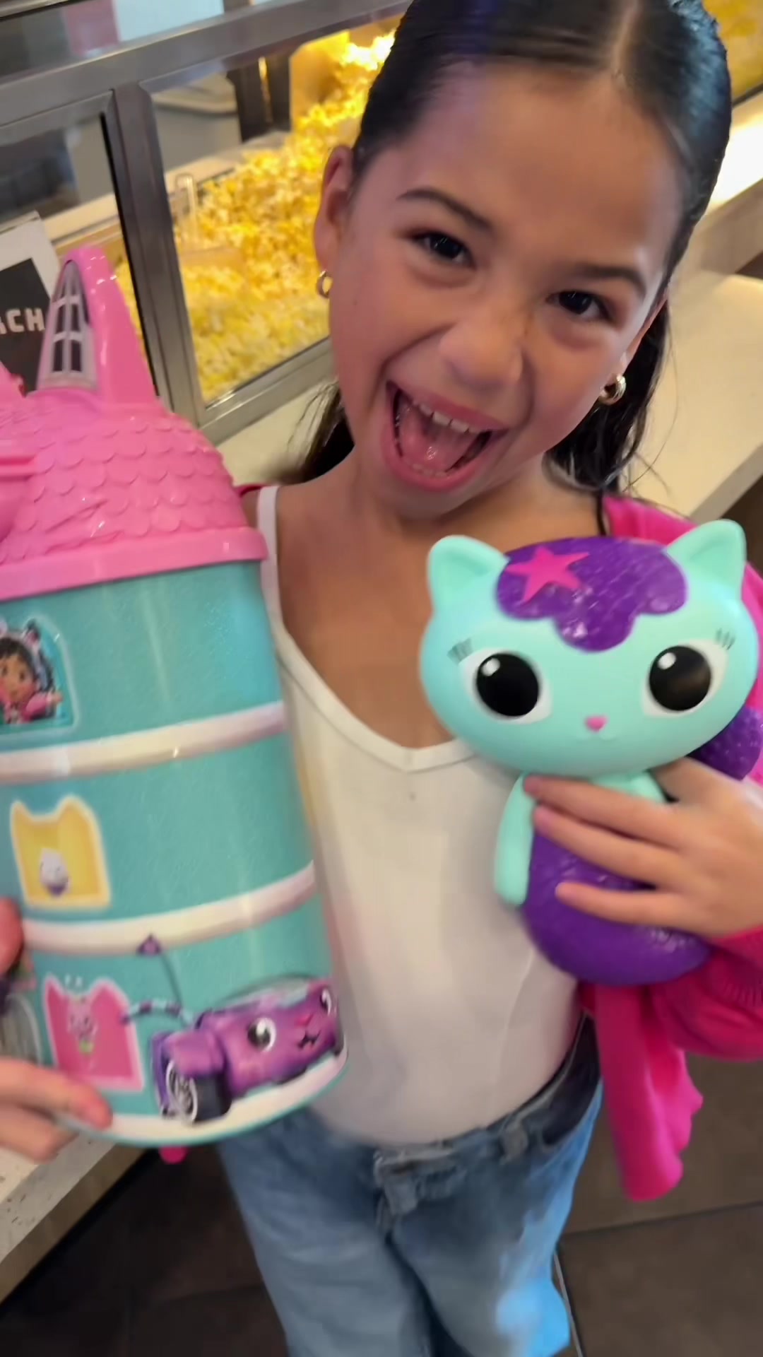 TikTok post by @sunkissed.mama for DreamWorks. Caption reads: Getting three kids out the door usually feels like....