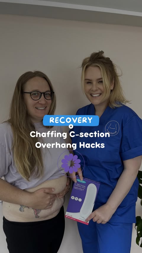 Instagram post by @midwife_vic for Lansinoh. Caption reads: [...] nerves that are still healing, the Lansinoh....
