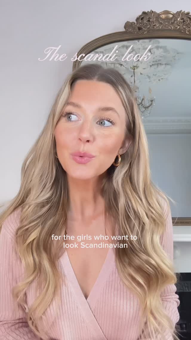 Instagram post by @anna_markusson for LottieLondon. Caption reads: The most underrated tip for scandi beauty in my....