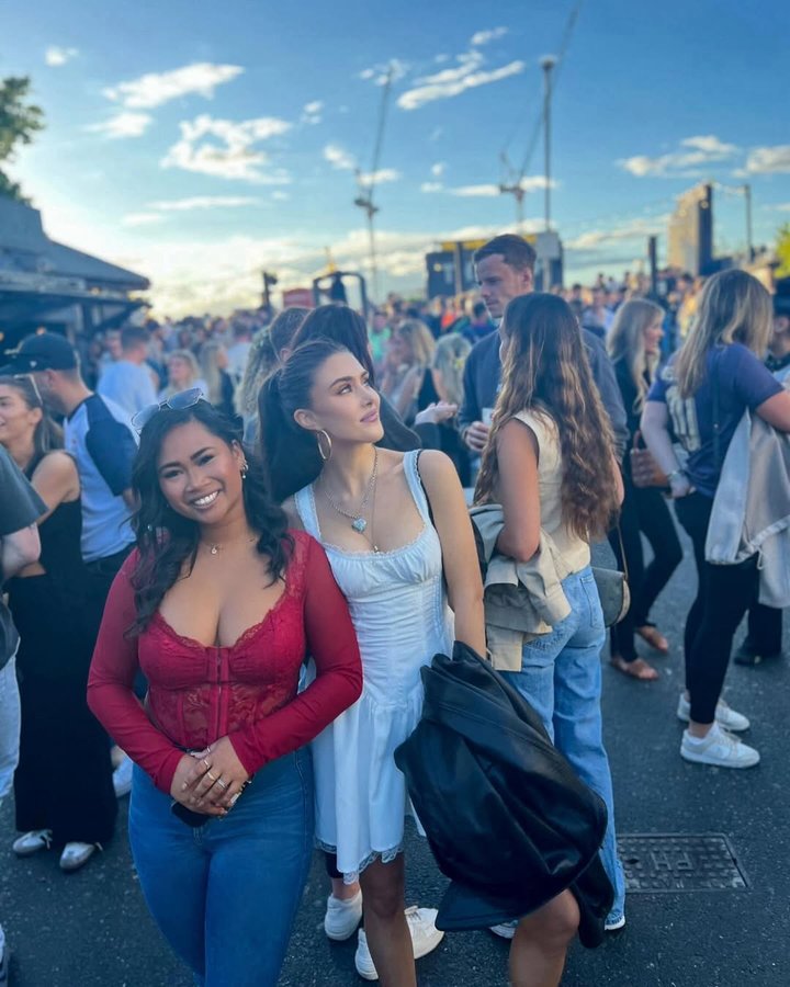 Instagram post by @thairish_gal123 for ISAWITFIRST. Caption reads: Sometimes I feel I live here ⛴️.