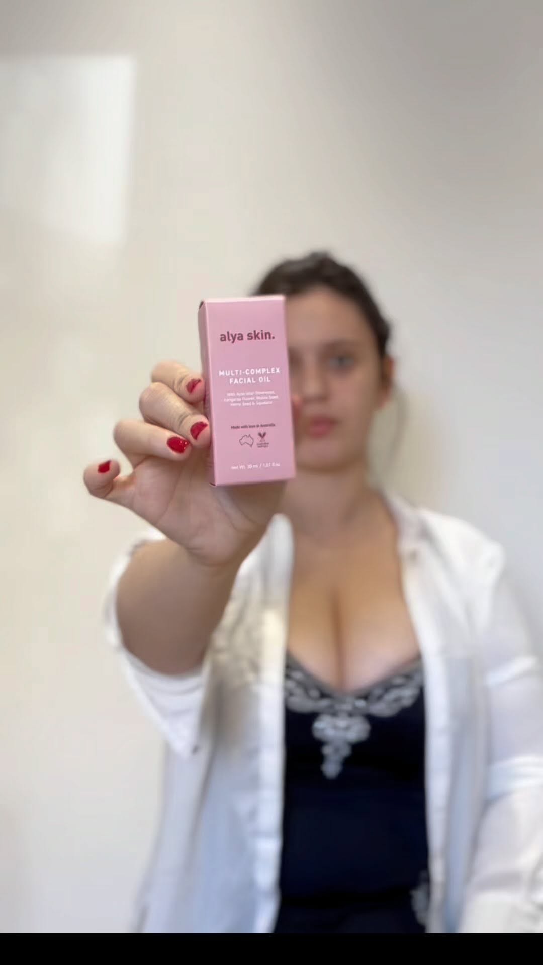 Instagram post by @yisa_a for Alya Skin. Caption reads: Sunday skincare routine ✨️✨️

I received from....