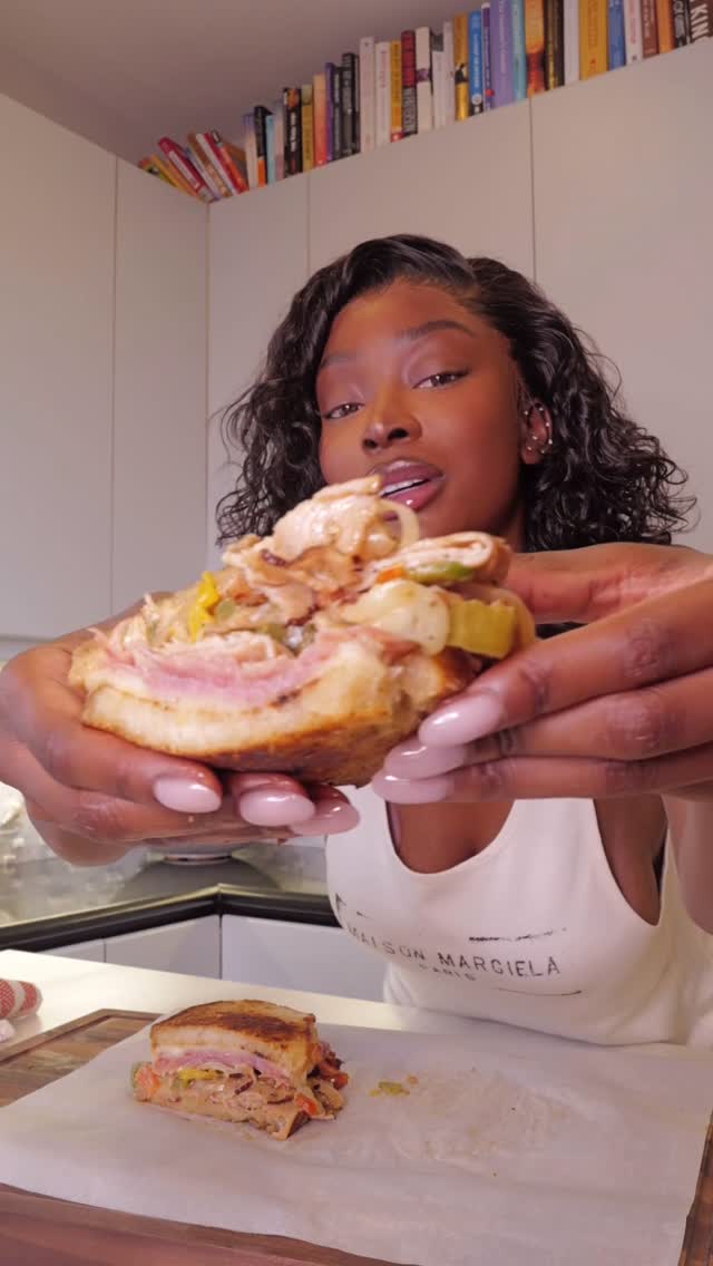 Instagram post by @chelsealazkani for Dietz & Watson. Caption reads: HEAR ME OUT..

@dietzandwatson meats & cheese.