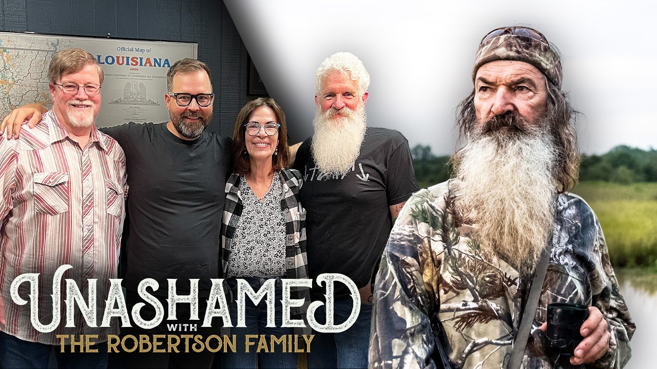 YouTube post by @PhilRobertsononBlazeTV for COZY EARTH. Caption reads: Phil Robertson Believed in the Broken—Now They....