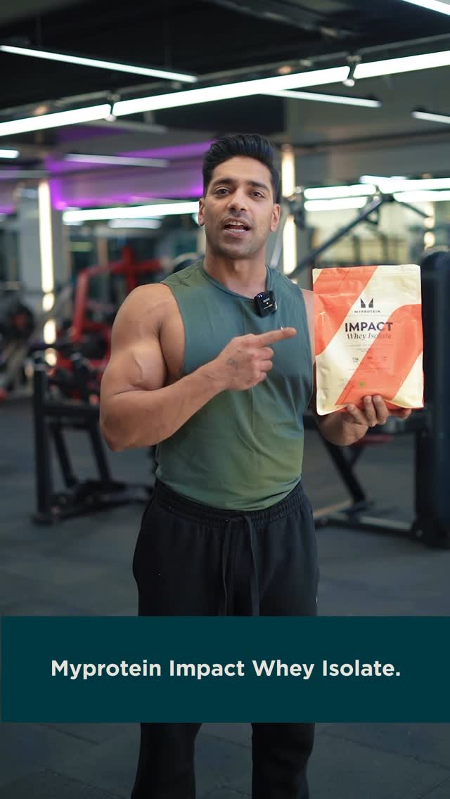 Instagram post by @rohitkhatrifitness for MYPROTEIN. Caption reads: Most Important Supplement ✅
-
@myproteinin.