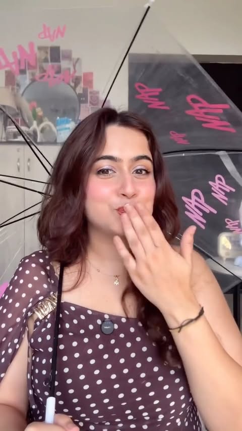Instagram post by @harshitabhatia01 for NAP by Nykaa. Caption reads: Thankyou for sending the bag ✨ @napbynykaa . .....