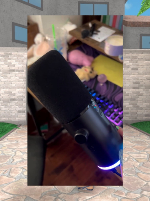 TikTok post by @.saranoia for TONOR Microphone. Caption reads: for ONLY $40 the sound quality on this mic is....