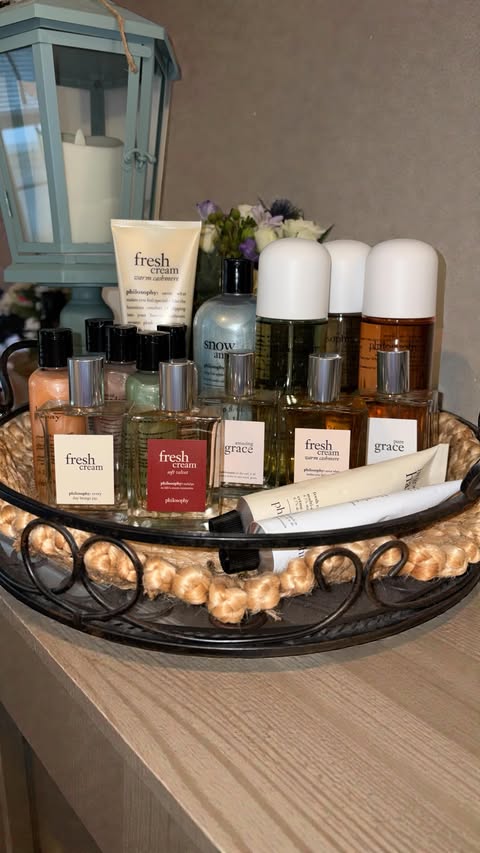 Instagram post by @anne.whitney.1229 for philosophy. Caption reads: Philosophy Gifting 

✨ Feeling so grateful this....