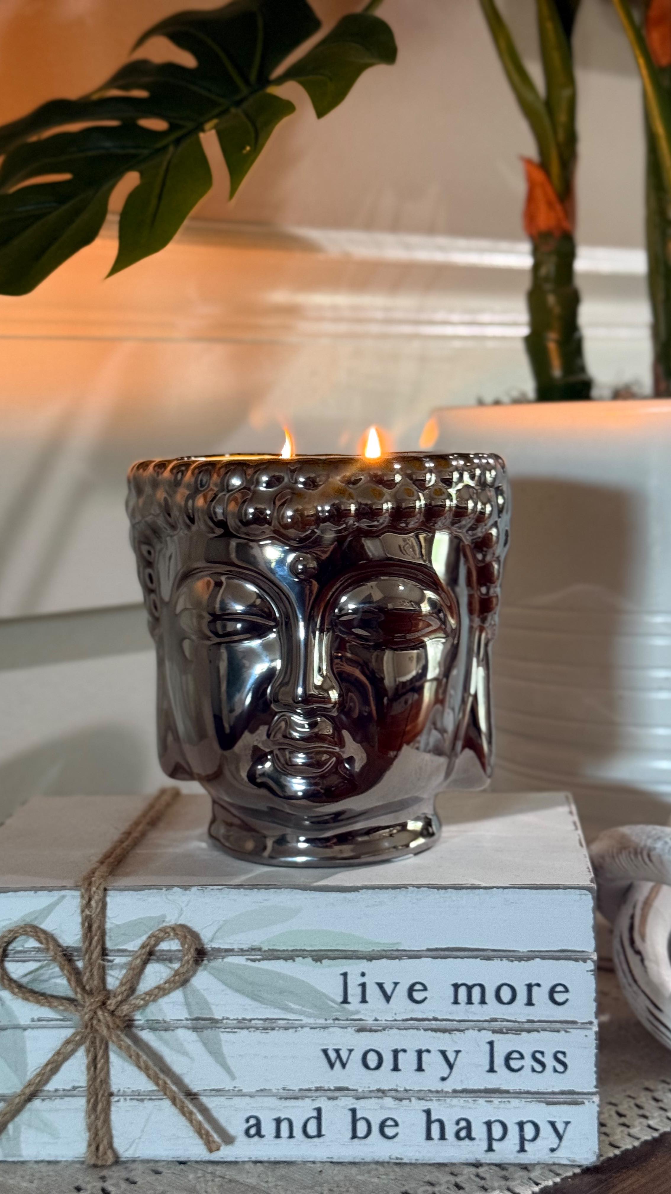 Instagram post by @just_alliexo for Thompson Ferrier. Caption reads: [...] The Signature Silver Buddha from....