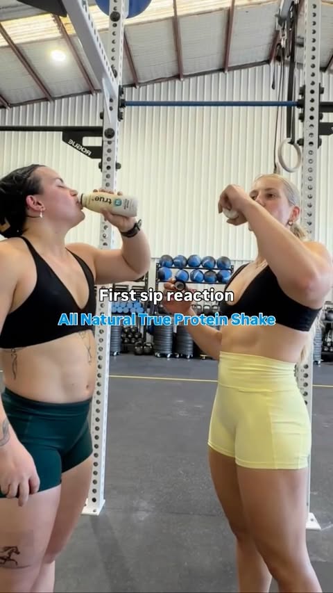 Instagram post by @julia_hannaford for True Protein. Caption reads: HOLLYYYYY ARE YOU KIDDING!?!? 🤯 This trumps all....