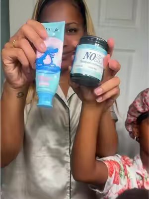 TikTok post by @tiarra.sanabria for biöm. Caption reads: Okay I’m super late but we LOVE @NOBS Routines!....