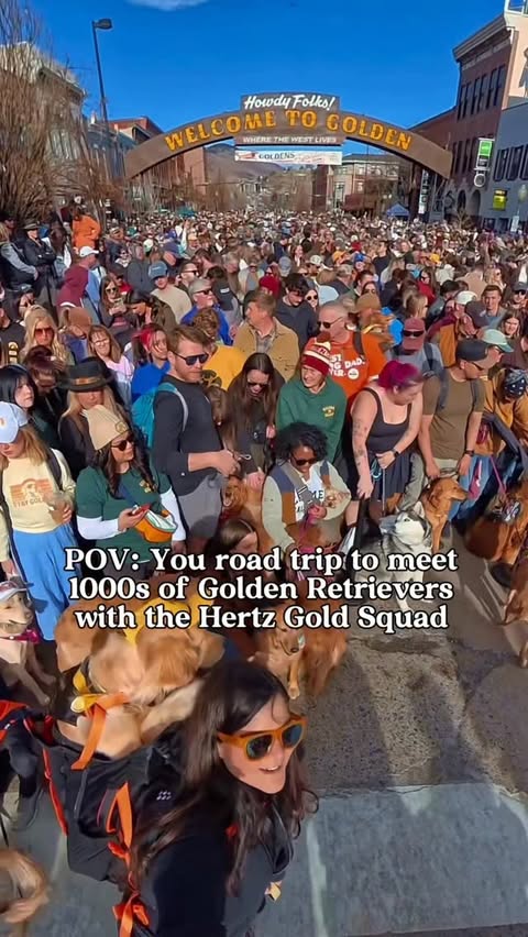 Instagram post by @it_is_a_pancake_life for Hertz. Caption reads: [...] at Goldens in Golden, Colorado with the....