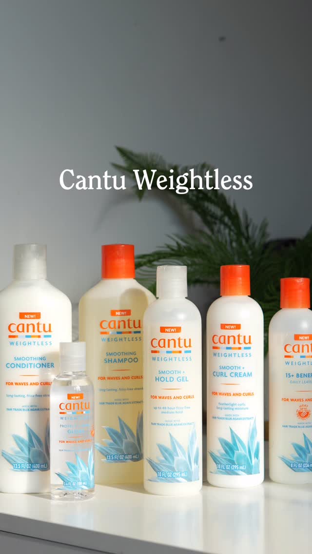 Instagram post by @makeupbyjenniii_ for Cantu Beauty. Caption reads: Si tienes el cabello rizado o texturizado, sabes....