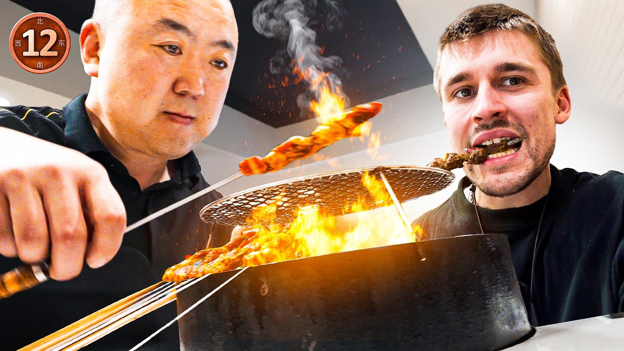 YouTube post by @ludwig for Fernandes Supermercados. Caption reads: best meal we’ve had in China.