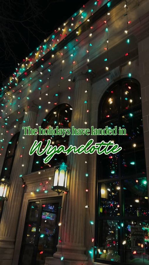 Instagram post by an influencer for Downtown Wyandotte. Caption reads: [...] officially arrived in @downtownwyandotte!....