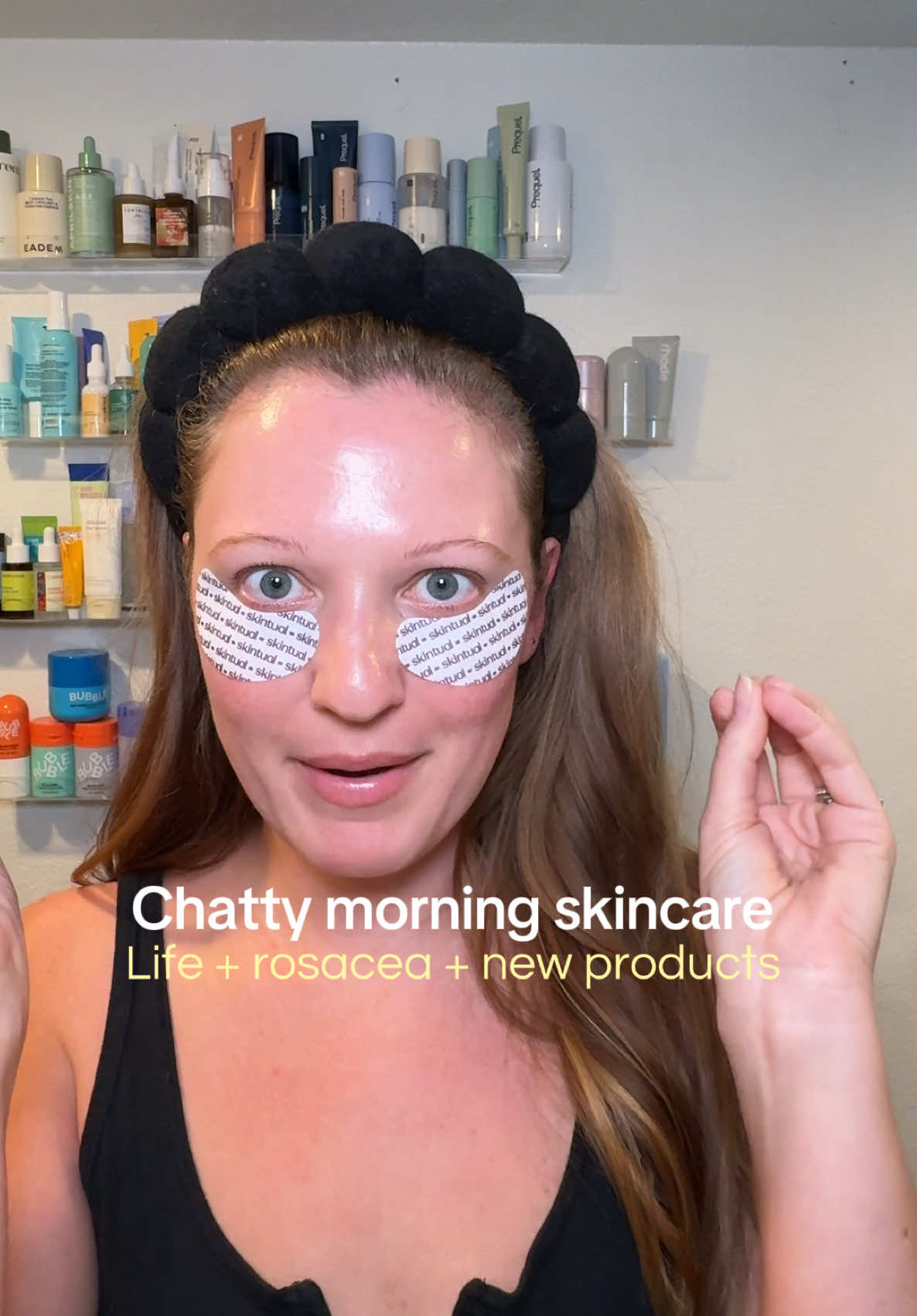 TikTok post by @__whitneyjade for KraveBeauty. Caption reads: [...] Co @Glow Recipe @Remedy Science @KraveBeauty....
