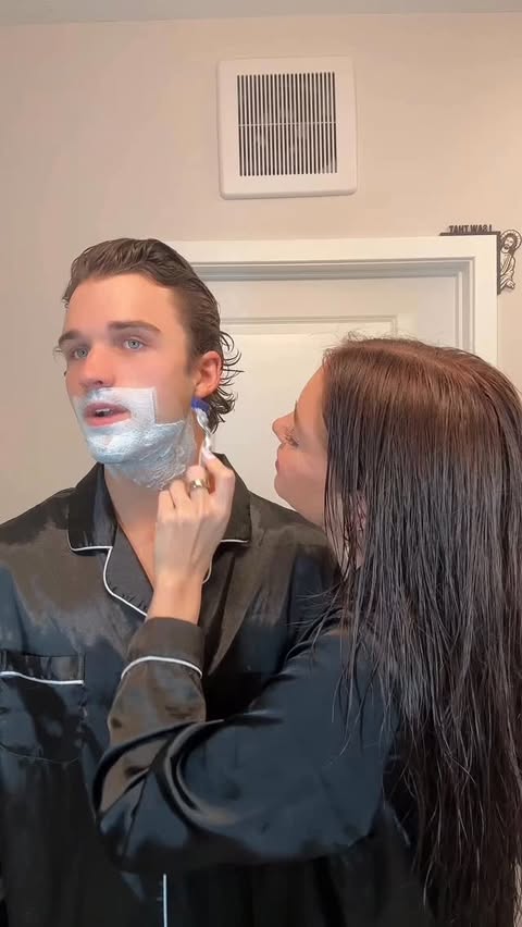 Instagram post by @samibrittain_ for Laifentech. Caption reads: getting ready w @laifen_tech & my hubby is the....