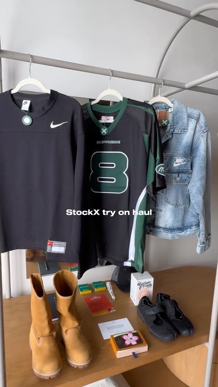 Instagram post by @jazzyagcaoili for StockX. Caption reads: Mexico City I’m in you!!!! 🇲🇽 @stockx....