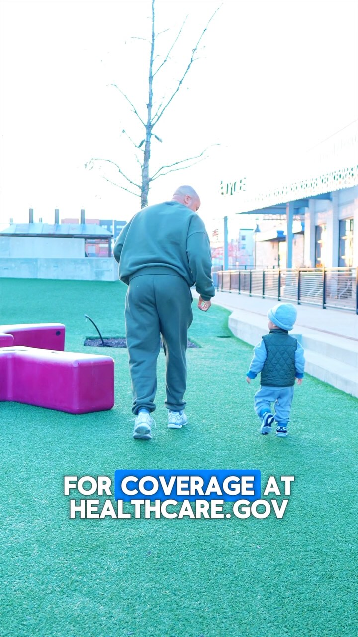 Instagram post by @cameronjlogan for HealthCare.gov. Caption reads: #ad Everyone deserves access to the care they need....