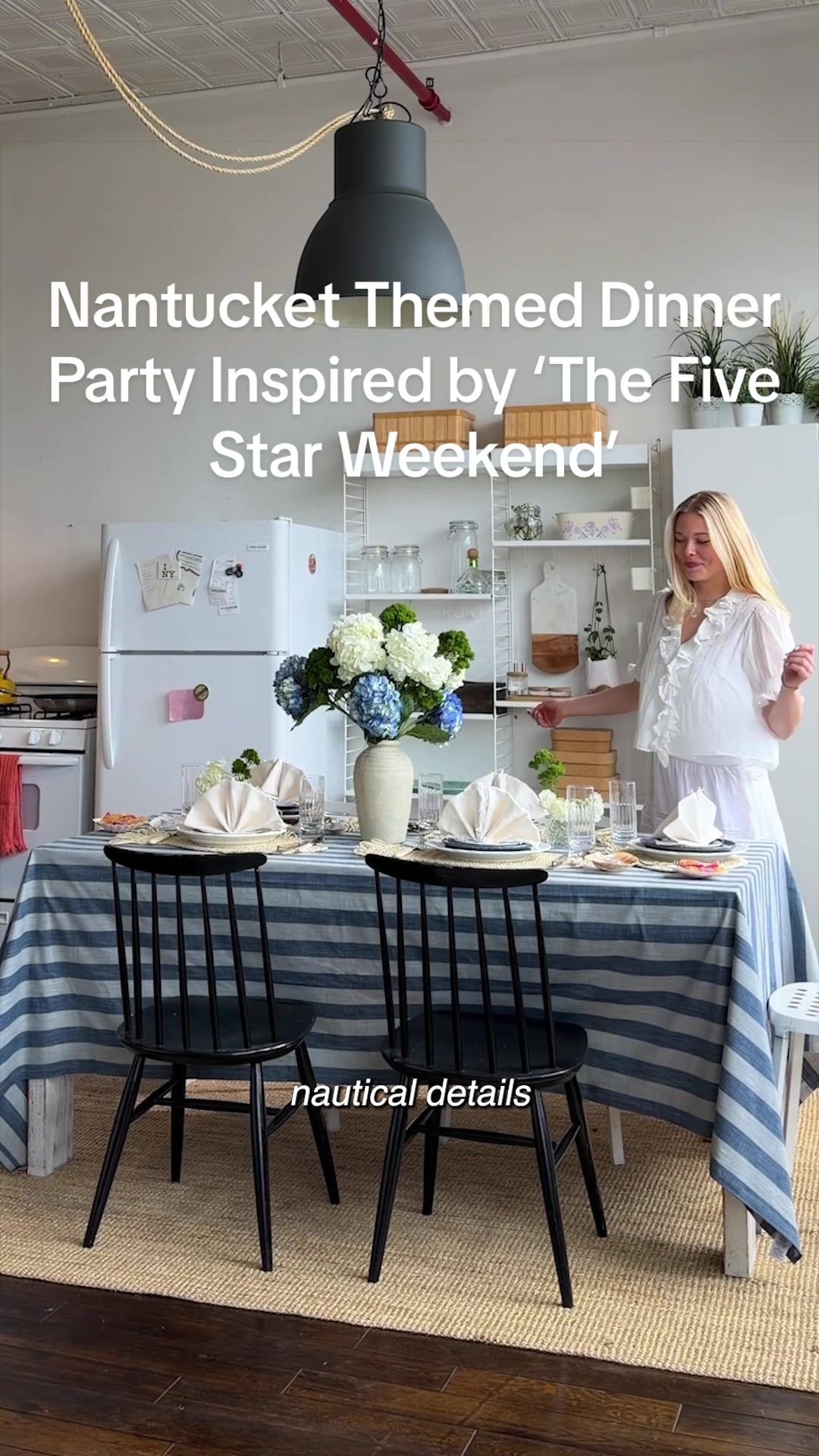 TikTok post by @better.homes.and.gardens for Peacock TV. Caption reads: #ad Consider this your invitation to a....