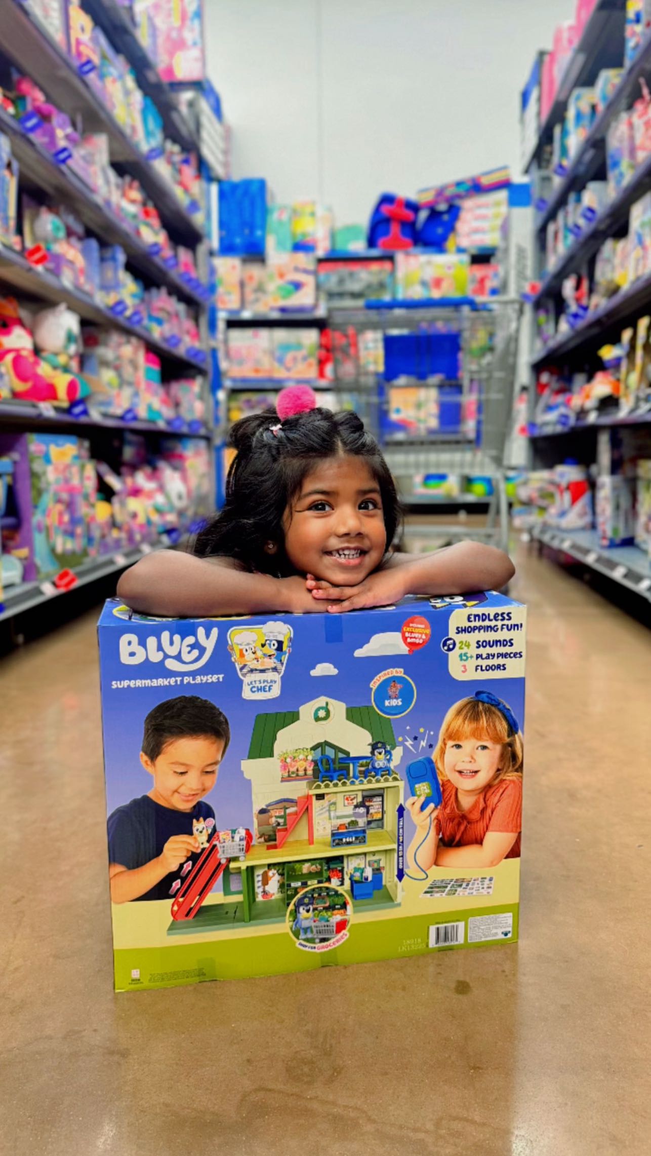 Instagram post by @fashionmejen for Bluey. Caption reads: ✨If you guys watched my stories last week, you....