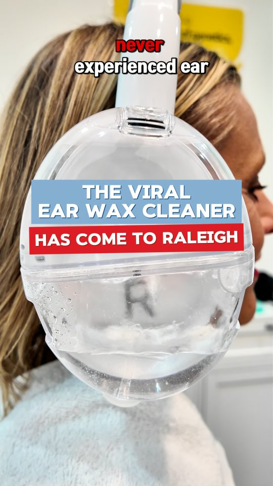 Instagram post by @thisisraleigh for OtoSet. Caption reads: [...] —  bringing the first-ever FDA-cleared....